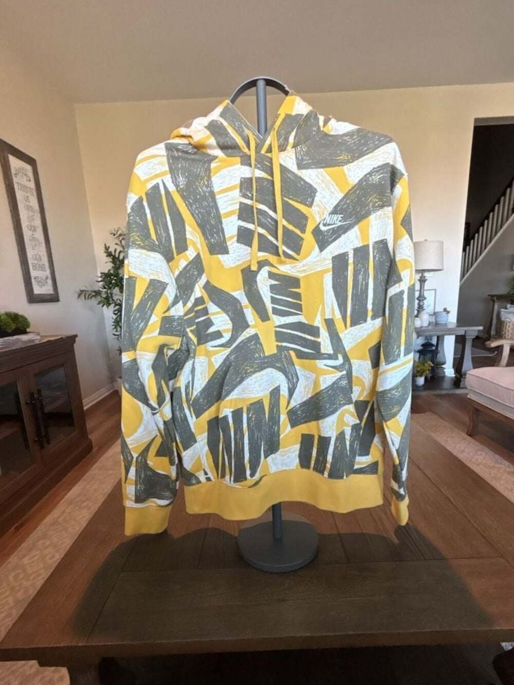 Nike Sportswear Club Fleece All-Over Print Futura Hoodie